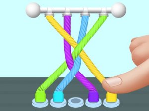 Color Rope Matching Logic Puzzle